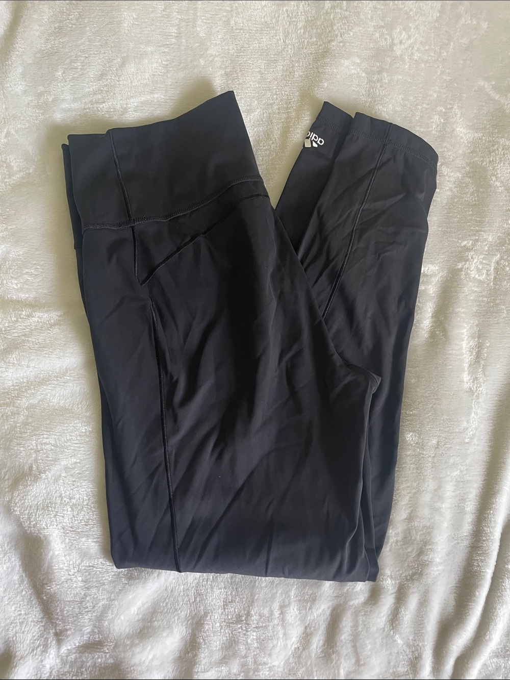 adidas Black High-Waist Performance Leggings